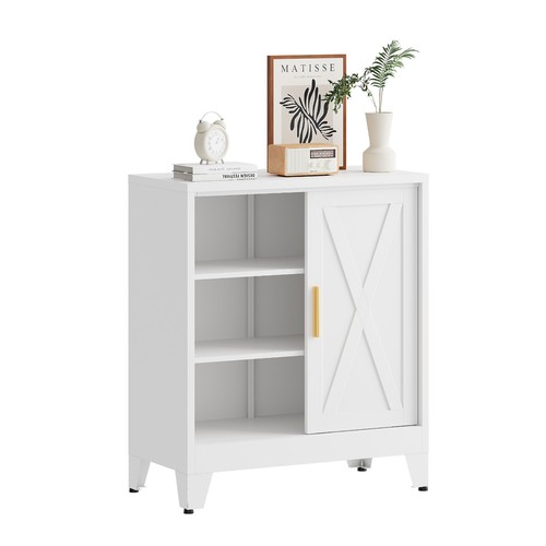 Metal buffet cabinet - metal,