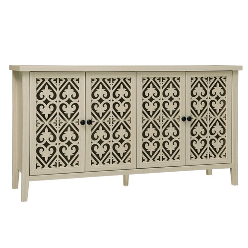 Boho hollow cutout sideboard - cutout,