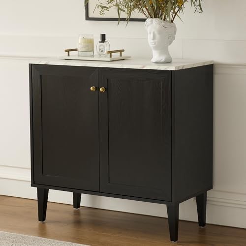 Black storage cabinet - storage,